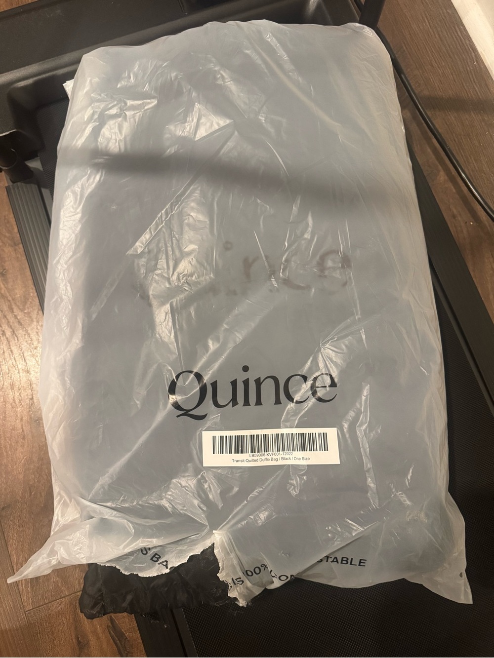 Quince Transit Quilted Duffle Bag - NIB - Picture 5 of 7